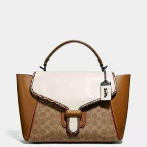 Coach Carryall Snake Print Stachel